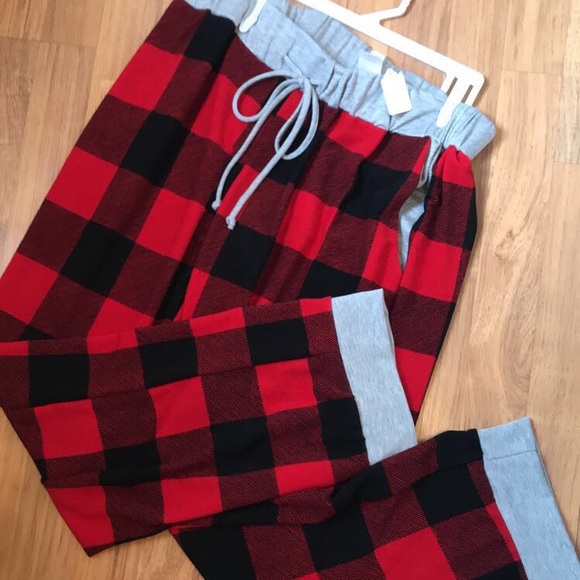 NWT Buffalo Plaid Lounge Pants - Picture 2 of 4